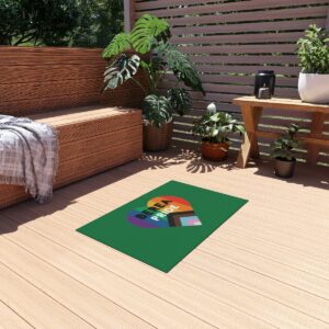 Dark Green Outdoor Rug