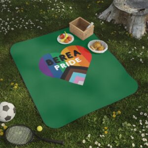 Dark Green Picnic Blanket